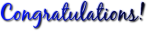 Congratulations-BlueGradnt