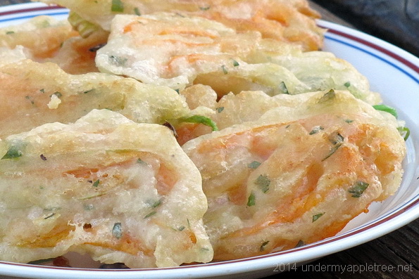 Fried Squash Blossoms