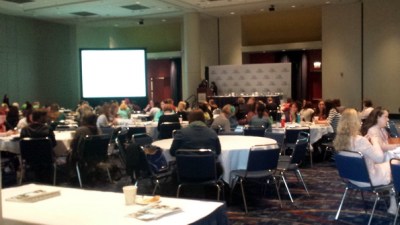 The Keynote Address was ready to begin.